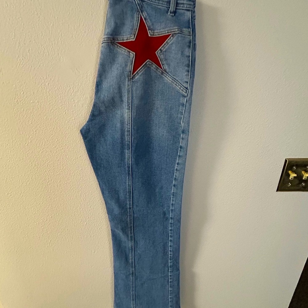 We The Free Blue Denim Jeans